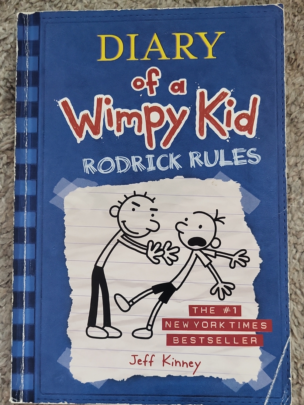 Diary of a Wimpy Kid: Rodrick Rules #2 by Jeff Kinney Softcover